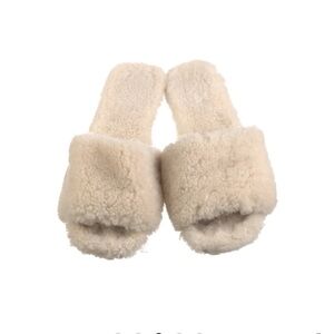 RAYE Shearling Slides